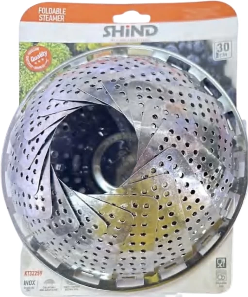 SHiND KT32259 Foldable Steamer 30cm Steamer