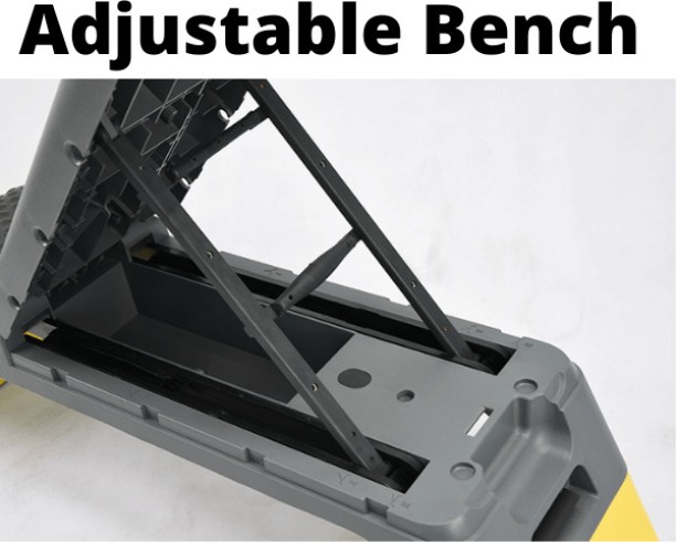 Gym Gear Aerobic Stepper & Adjustable Workout Bench Combo Stepper