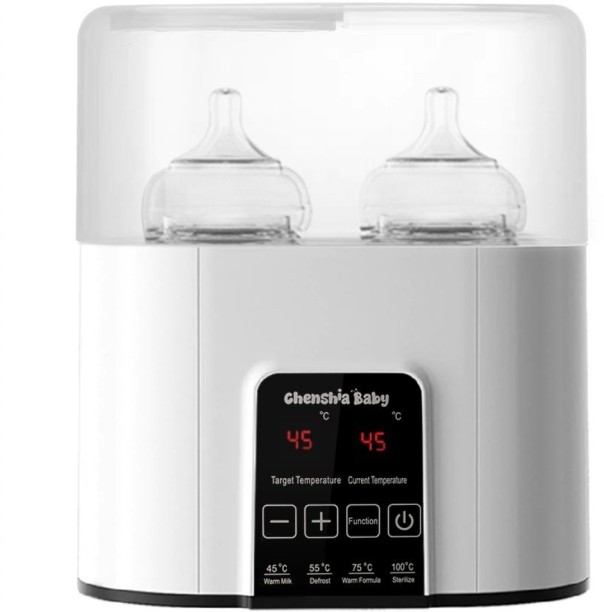 Chensia Baby Double Bottle Warmer & Sterilizer - 2 Slots