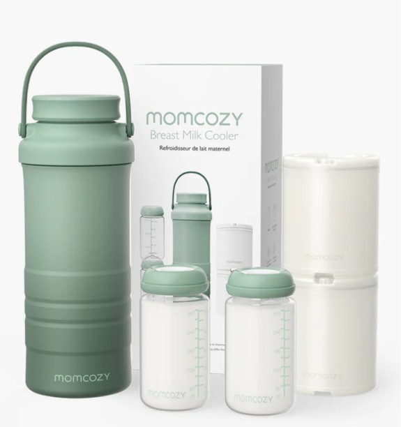 Momcozy Portable Breast Milk Cooler for Outdoor - 2 Slots