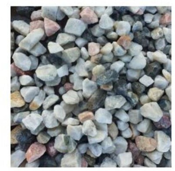 Garden Decor Zebra Pebble 10kg Regular Oval Rock Pebbles