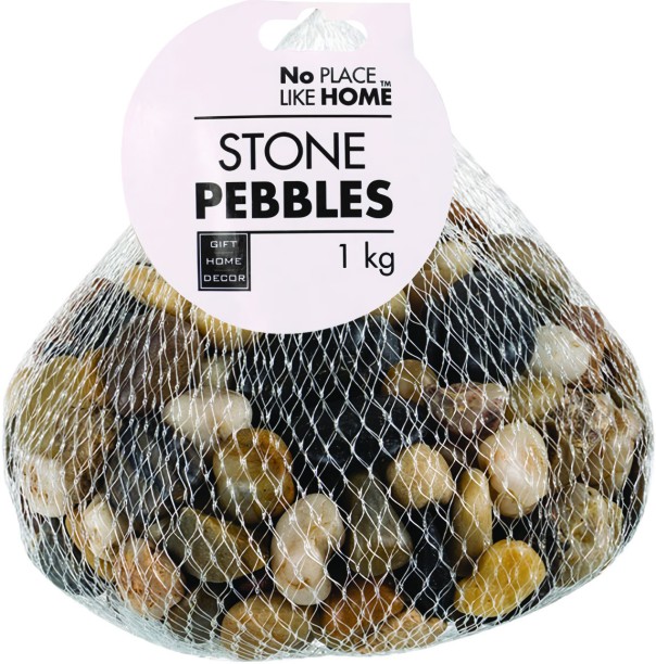 NO PLACE LIKE HOME CL-019-071600 Regular Oval Rock Pebbles