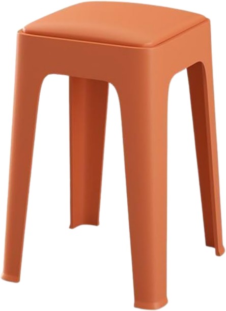 Generic FU3320 Sackable Plastic With Cushioned Seat Stool
