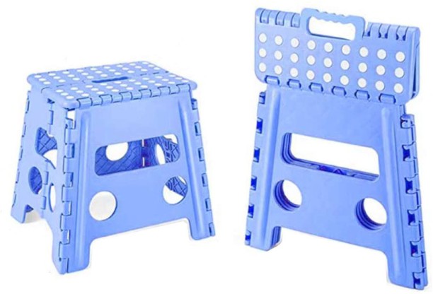 SHENTAI Non-Slip Folding Step Stool, Height Heavy Duty Foldable Stool for Adults Kids, Plastic Step Stool Camping Stepping Stool Stool