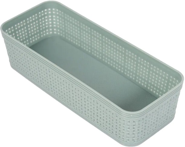 WOODLY Plastic Storage Organiser, 250mm x 100mm x 60mm Storage Basket