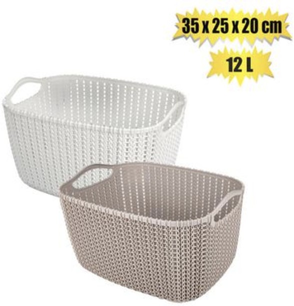 az decor Plastic 104-000091 Storage Basket