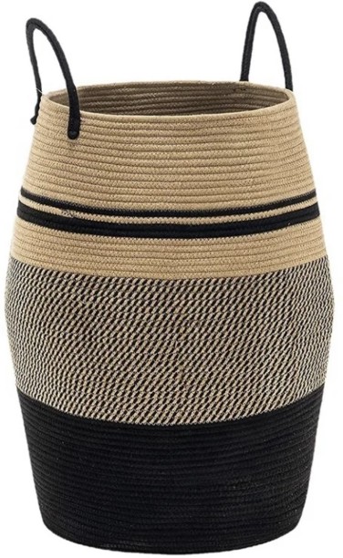 Slinkyy Cotton Classic Semi-circular Laundry Basket-BB-002 Storage Basket