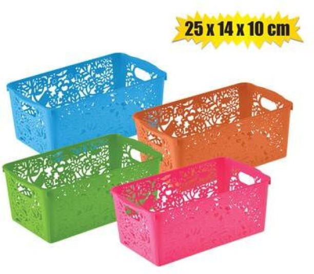 az decor Plastic 104-000020 Storage Basket