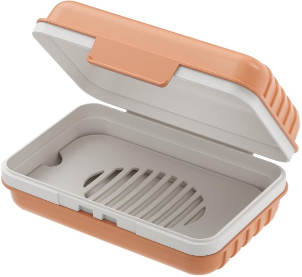 OMGift Bar Soap Holder Dish 1 Pack for Shower, Travel Soap Case with Lid for Gym, Camping Essentials, Hiking, Travel Size Toiletries, Portable, Leakproof Health & Beauty - Bath Care & Fragrances Soap Case For  Adults