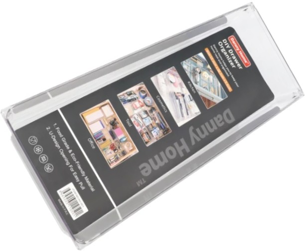 danny home HO-051 DIY Drawer Organizer 38.1cm Storage Box