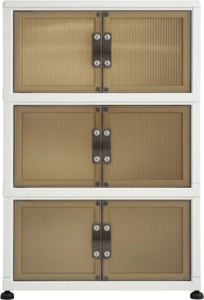 Generic 3-Layer Multipurpose Storage Cabinet (47x28x78cm) Shelving Units