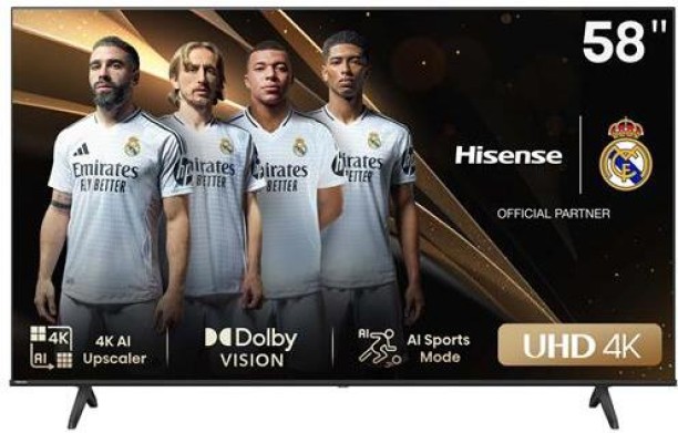 Hisense 147 cm (58 inch) LED Ultra HD (4K) VIDAA Smart TV