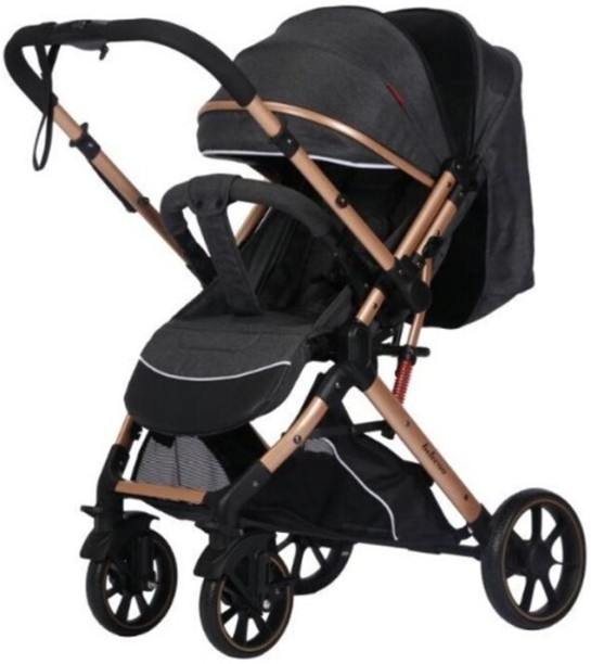 Belecoo B1 Stroller - Black Stroller Pram