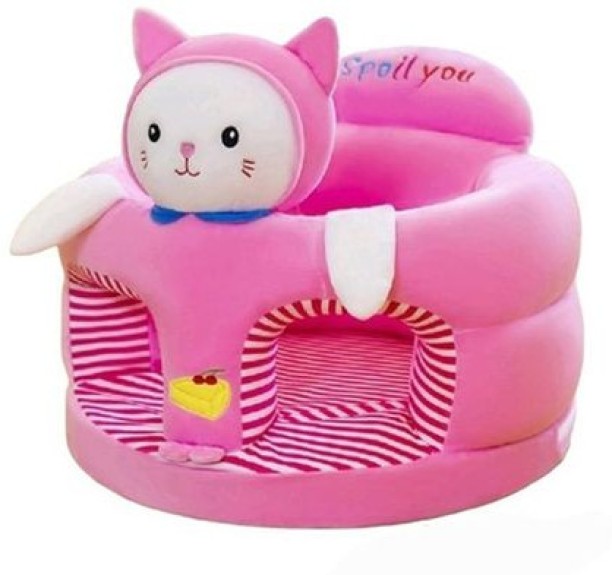 DEALS ONLINE Baby Learning To Sit On Sofa Small Child Sofa Cartoon Baby Seat - Pink  - 36.0 x 25.0 x 40.0 cm