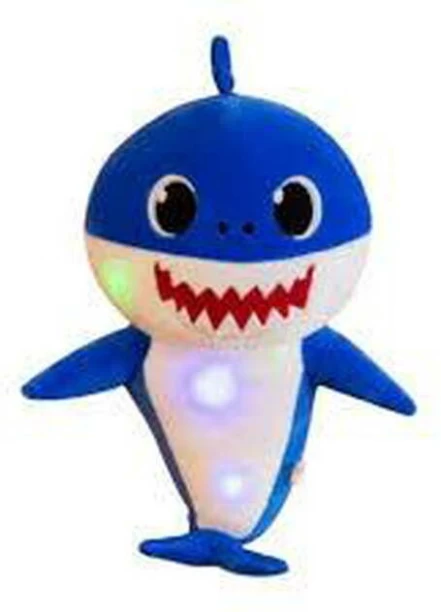 Baby Shark Singing Plush Toy-Blue Baby Shark Singing Plush Toy Blue  - 26cm