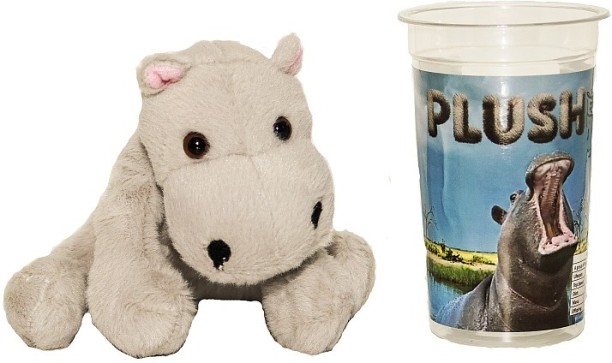 Umlozi PlushTub Collection 12cm - Rhino  - Medium