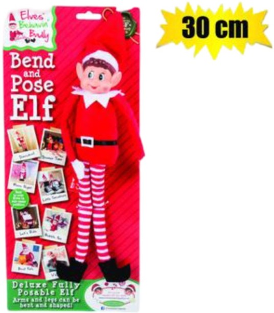 Elves Behavin' Badly Elf naughty elf poseable 30cm  - Medium