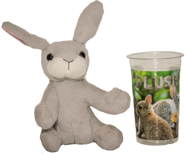 Umlozi PlushTub Collection 12cm - Rabbit  - Medium