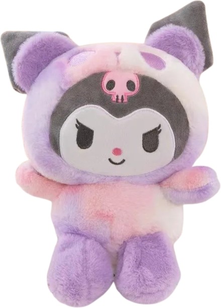 Generic Kuromi Plush Doll Lovely Cartoon Kawaii Soft Stuffed Figure Toy  - 30cm