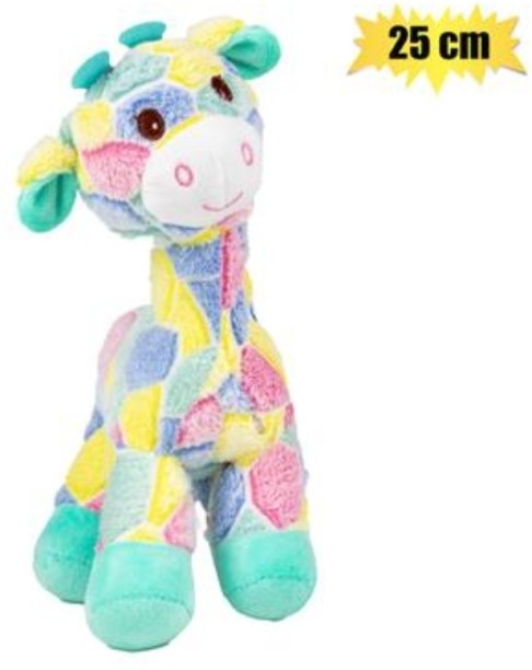 AZ Decor Plush wild giraffe colourful  - 25cm