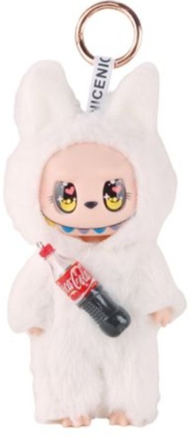 Generic 120-33 The Monster Open Eye with Bottle Design Surprise Doll 20cm Key Chain