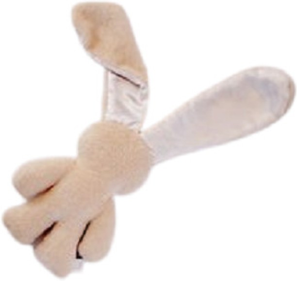 Lily n Jack Snuggle Bunny - Caramel with White Ears  - Medium