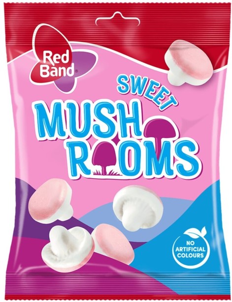 Red Band Sweet Mushrooms Sweet Jelly Sweets