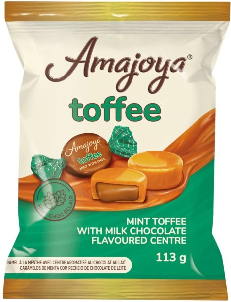 Amajoya Mint Toffee Milk Chocolate Toffee
