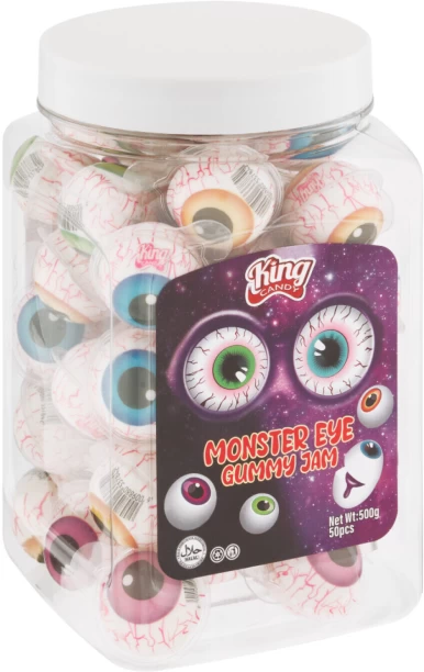 King Candy Monster Eye Assorted Jelly Sweets