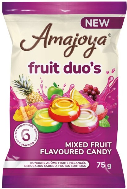 Amajoya Fruit Duo'S Mixed Fruits Boiled Sweets