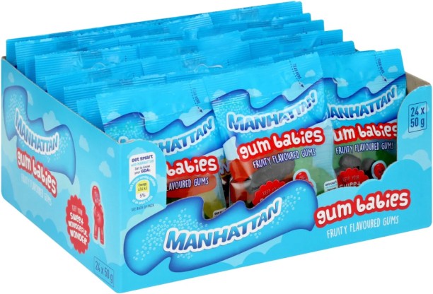 Manhattan Gum Babies Fruity Flavoured NA