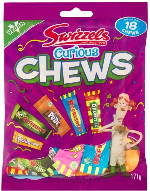 Swizzels Curious Chews NA Sweets