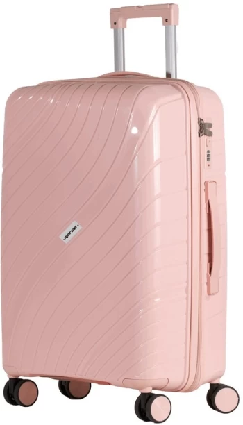 Marco Jetsetter Check-In Luggage Bag [28-inch] - Pink Cabin Suitcase 4 Wheels - 28 inch