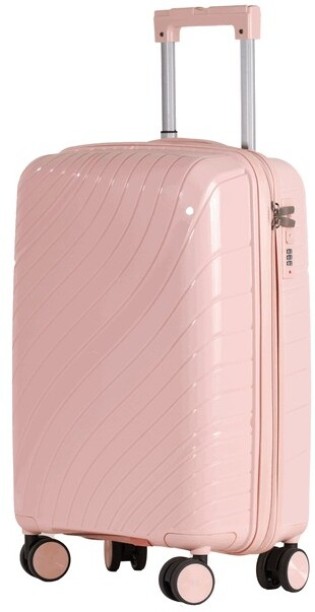 Marco Jetsetter Cabin Luggage Bag [20-inch] - Pink Cabin Suitcase 4 Wheels - 20 inch