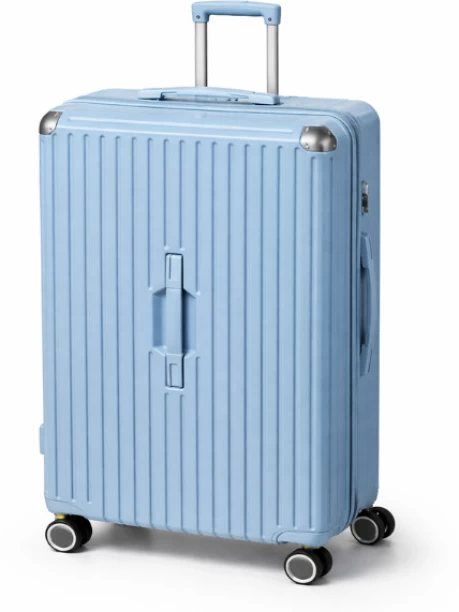 Shinestar Travel Luggage Bag 28" Blue - [ 71cm] Suitcase 4 Wheels - 28 inch