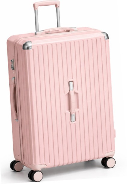 Shinestar Travel Luggage Bag 20" Pink - [ 50cm] Suitcase 4 Wheels - 20 inch