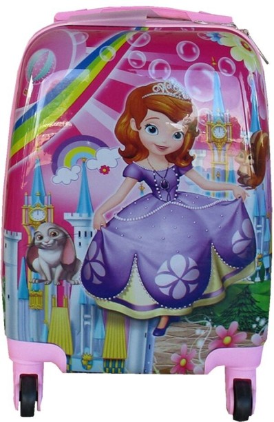 SMTE Kiddies Cartoon Hand Luggage Kids Cabin Suitcase 4 Wheels - 38 inch