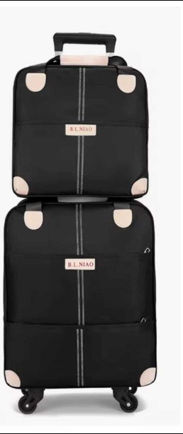 b.l niao suitcace Cabin & Check-in Set 2 Wheels - 15 inch