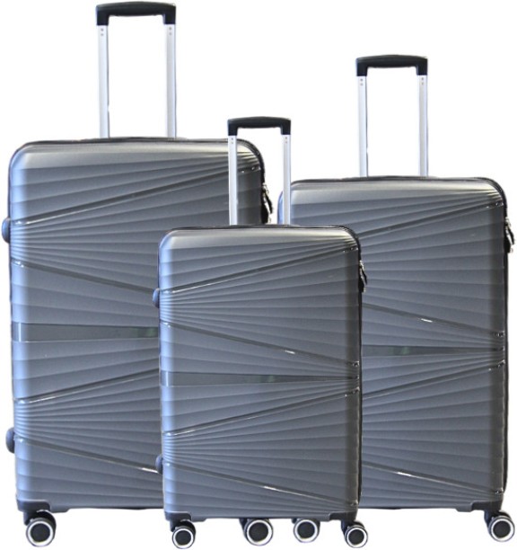 Wobuciko Travel Luggage Bag Set 3 Pieces Check-in Suitcase 4 Wheels - 30 inch