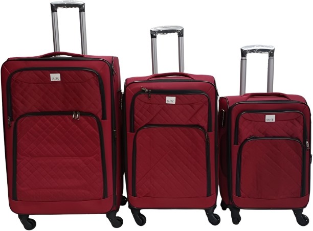 SMTE Luggage Bag Set Expandable Soft Shell Cabin & Check-in Set 4 Wheels - 28 inch