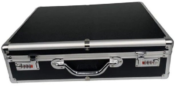 Ashcomonline X-Large Combination Lock DIY Suitcase Overnighter & Briefcase - 21 inch