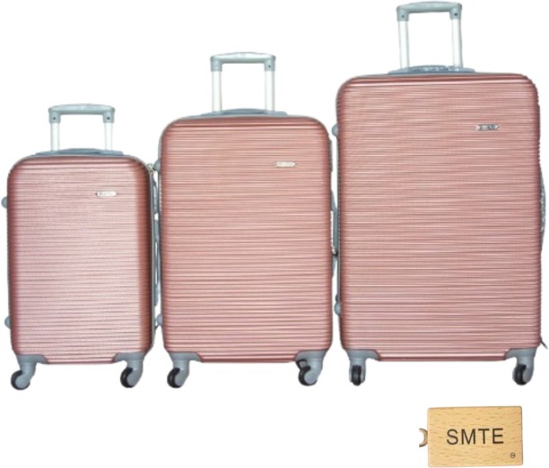 SMTE Hard Outer Shell Luggage Set Cabin Suitcase 4 Wheels - 29 inch
