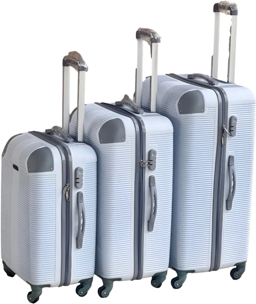 SMTE Le Emporer 3 Piece Luggage Set Cabin Suitcase 4 Wheels - 31 inch