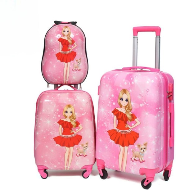 Kids Travel Luggage Bags 3 PIECE Luggage Set 4 Wheels - 20 inch