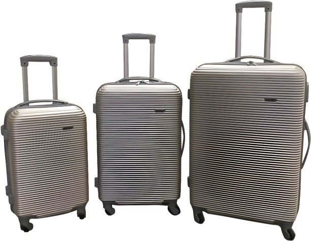 SMTE Hard Outer Shell Luggage Set Cabin Suitcase 4 Wheels - 31 inch
