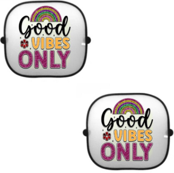 One Stop Gift Shop Side Window Sun Shade For Good Vibes Only Sunshade