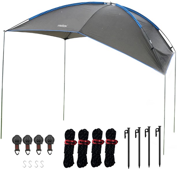 Mix Box Rear Window Sun Shade Portable 280x190cm Versatility Camping Car Tent Awning Canopy Kit for SUV