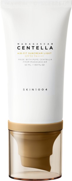 SKIN1004 Sunscreen - SPF 30+ Centella Air-fit Suncream Light - Soothing Hydrating & Brightening