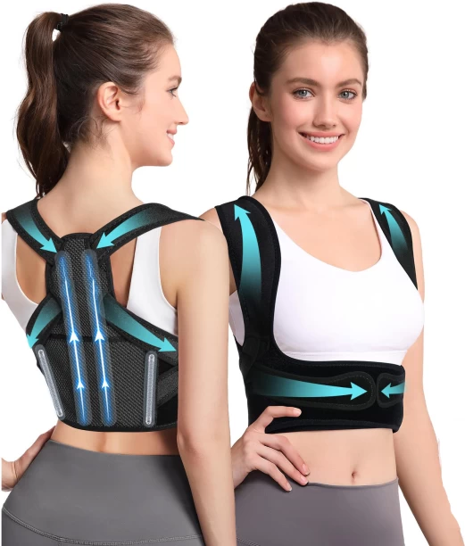 marevic Posture Corrector for Women & Men:Improve Posture Correct Hunchback Back / Lumbar Support For  Sports