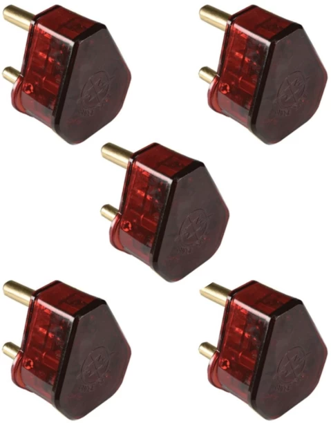 Cosave 5 x Surge Protection 16A Plug Tops 1  Socket Extension Boards